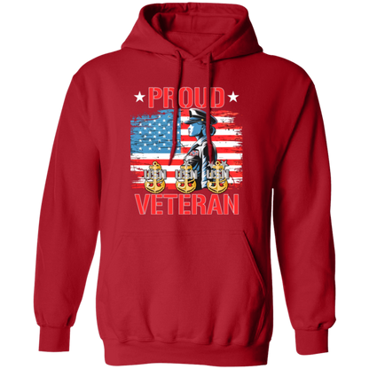 Proud Veteran Pullover Hoodie