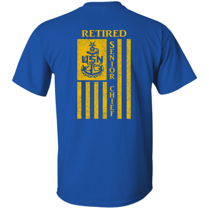 Retired Senior Chief Flag FB T-Shirt