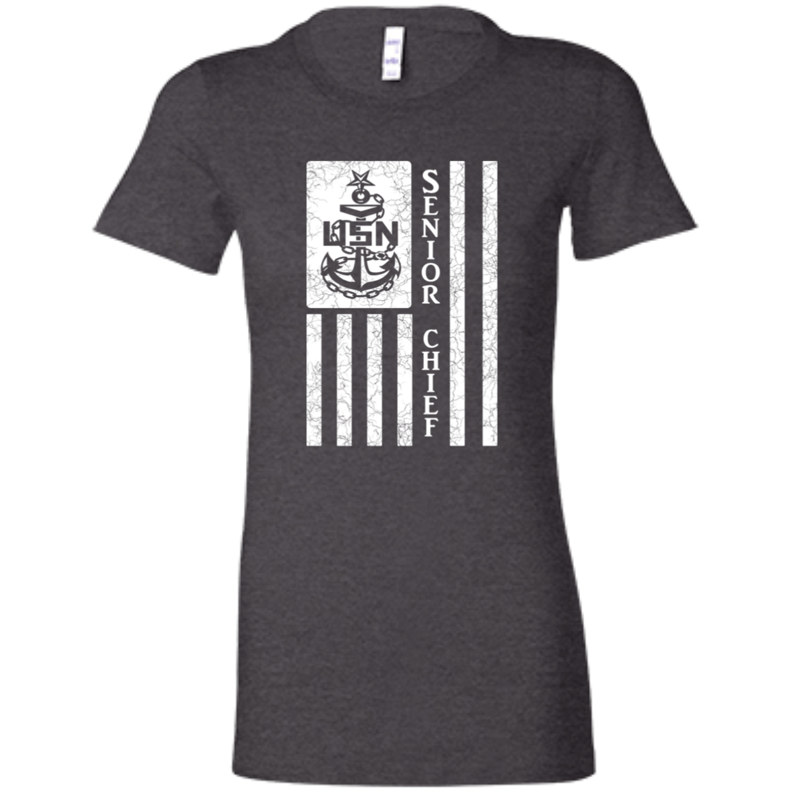 Senior Chief Flag White Ladies' Favorite T-Shirt