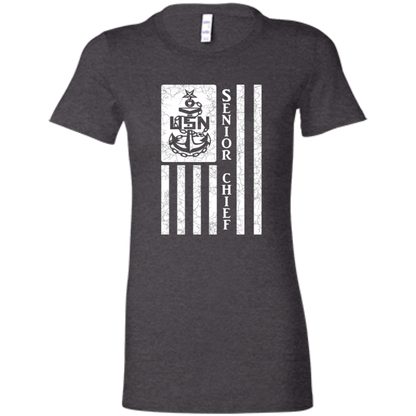 Senior Chief Flag White Ladies' Favorite T-Shirt