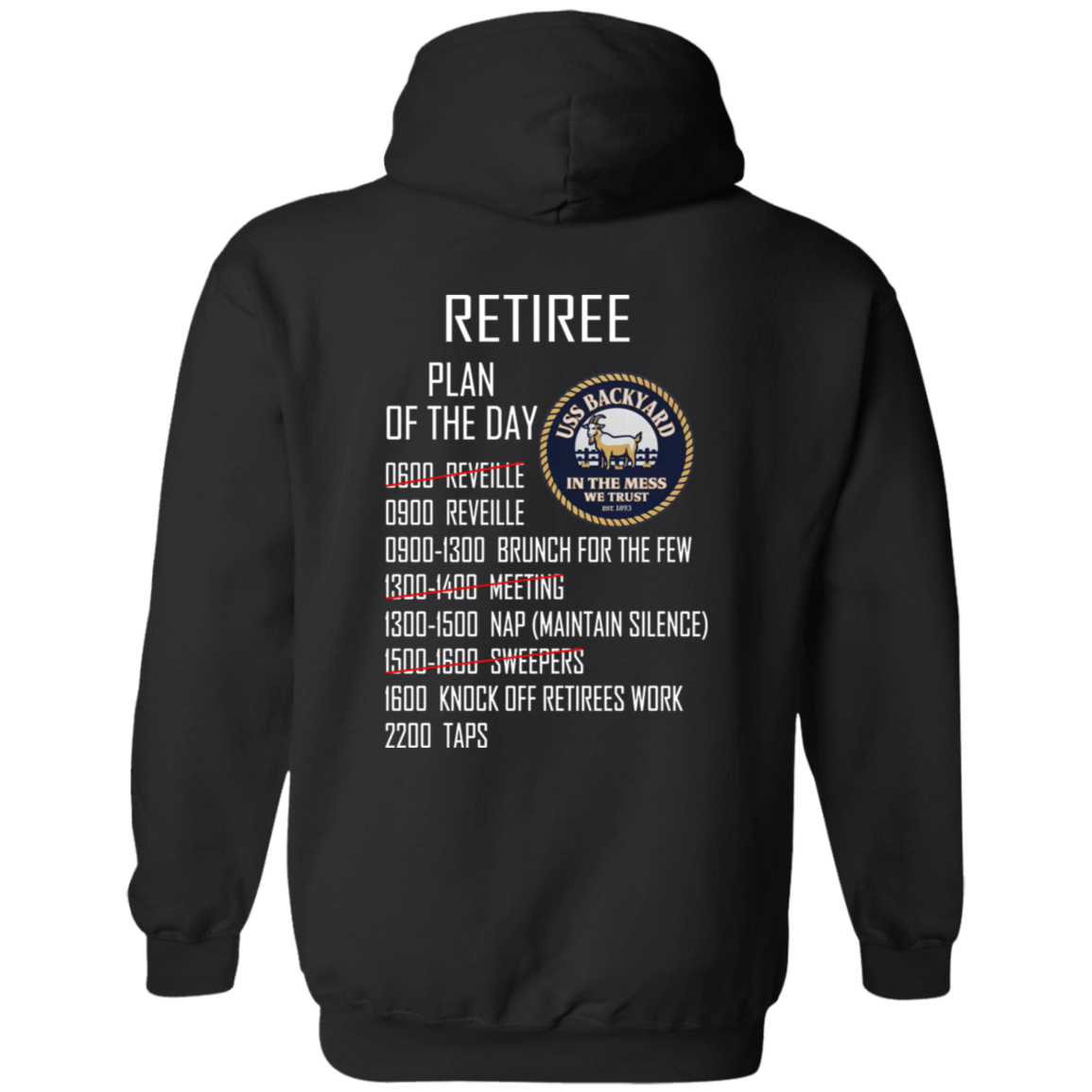 Retiree POD Pullover Hoodie