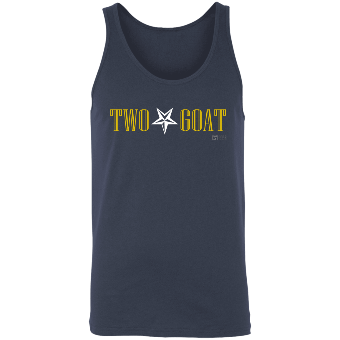 Two Star Goat Gold Unisex Tank