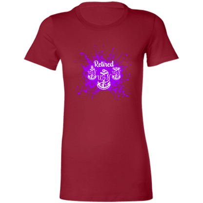 Retired Chief Purple Paint Ladies' Favorite T-Shirt