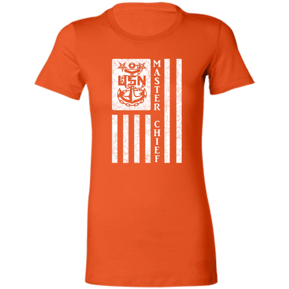 Master Chief Flag White Ladies' Favorite T-Shirt