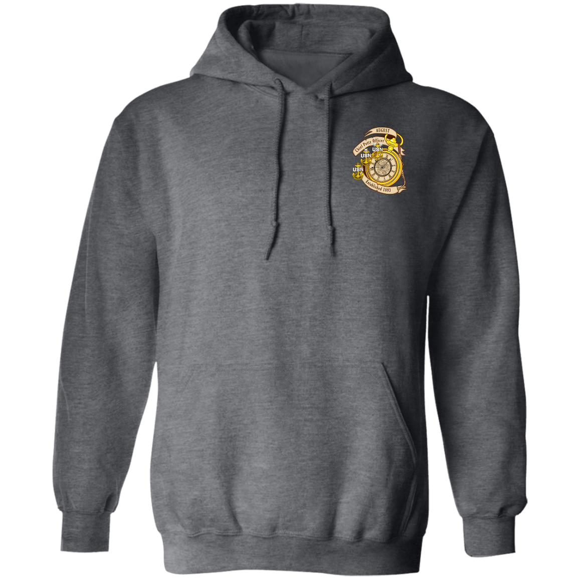 August CPO Two Side Pullover Hoodie