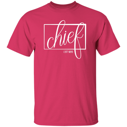 Chief 1893 White 5.3 oz. T-Shirt