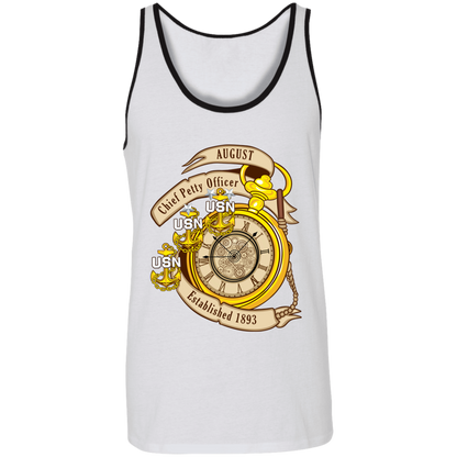 August CPO Unisex Tank