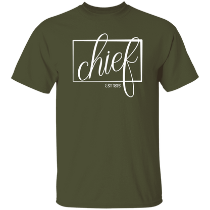 Chief 1893 White 5.3 oz. T-Shirt