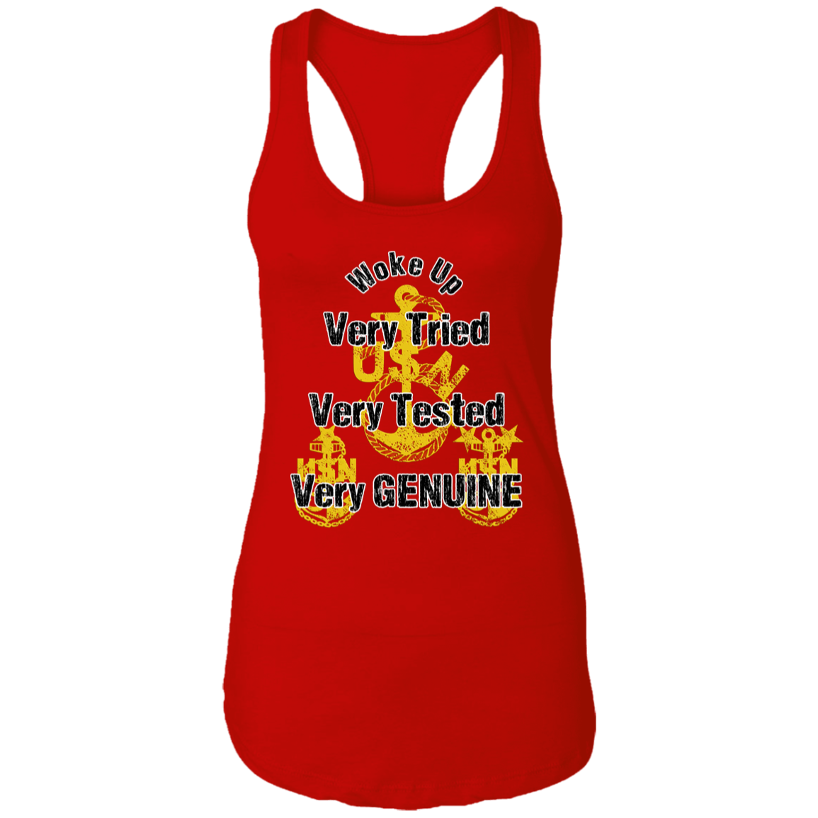 Very Genuine Ladies Racerback Tank