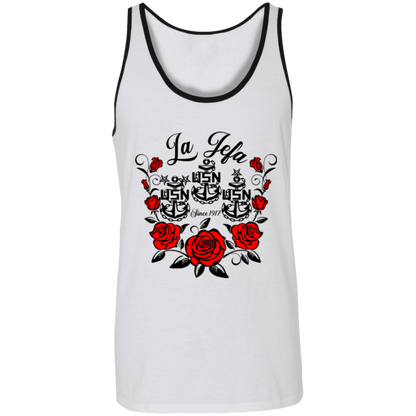 La Jefa Rose Unisex Tank