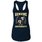 Genuine University Ladies Racerback Tank