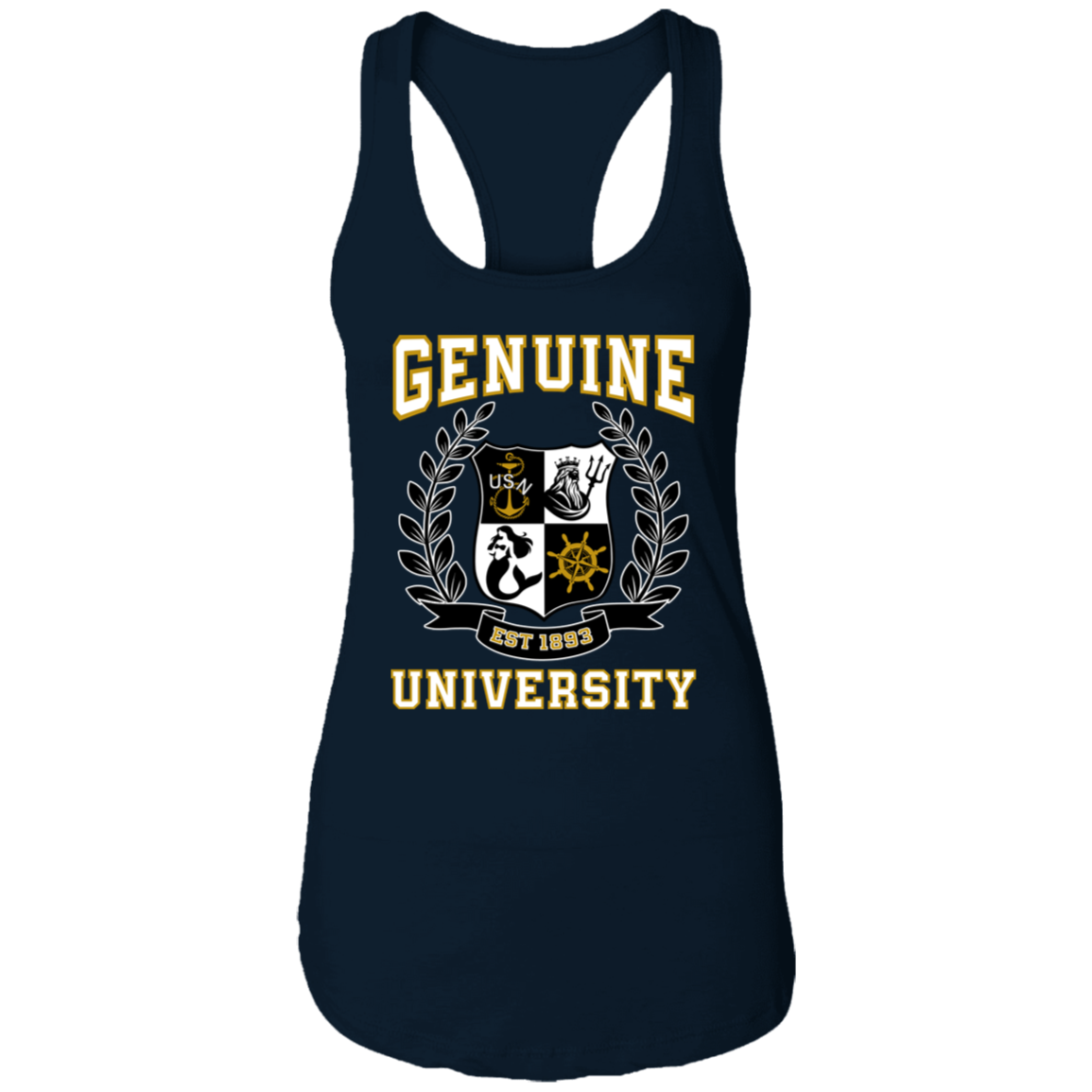 Genuine University Ladies Racerback Tank