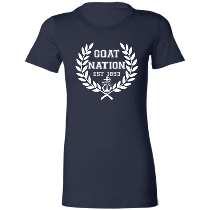 Goat Nation White Ladies' Favorite T-Shirt