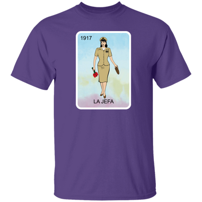 La Jefa Brown Shoe 5.3 oz. T-Shirt