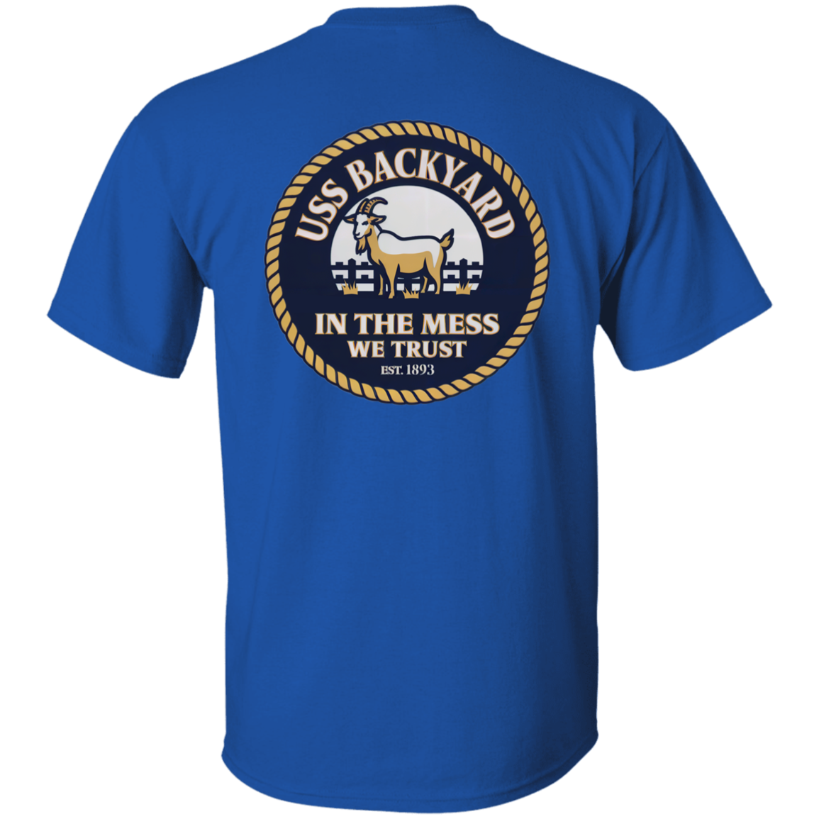 USS Backyard FB 5.3 oz. T-Shirt