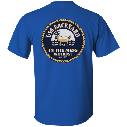 USS Backyard FB 5.3 oz. T-Shirt
