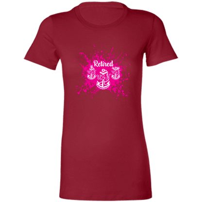 Retired Chief Pink Paint  Ladies' Favorite T-Shirt
