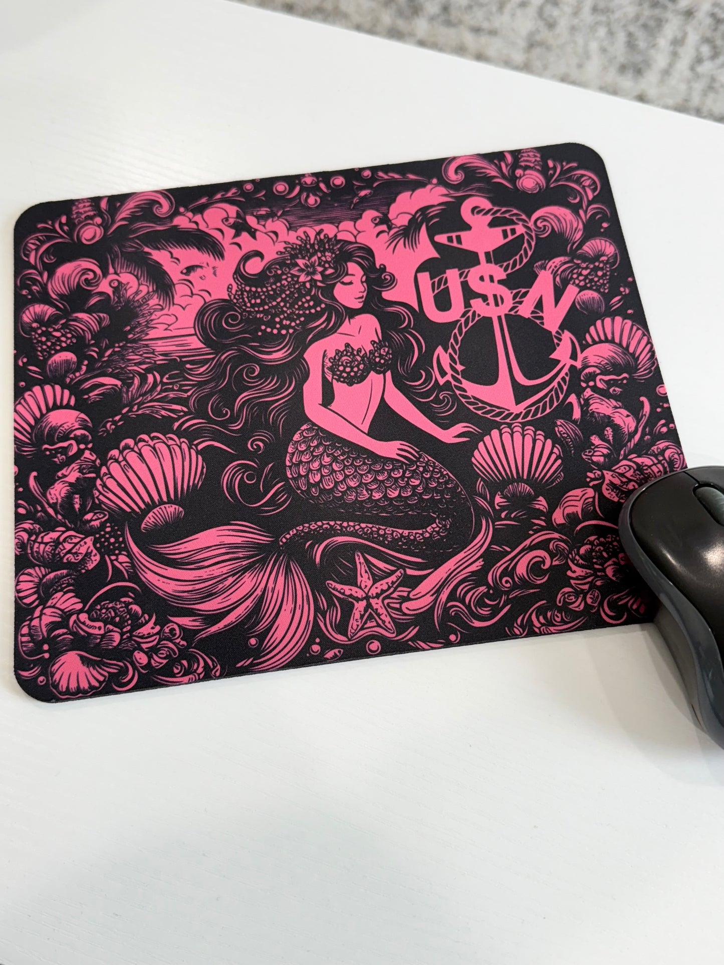 Mermaid of the Deep Mouse Pad