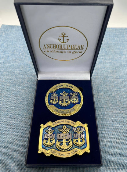 WW CPO Anchor Coin Buckle Set