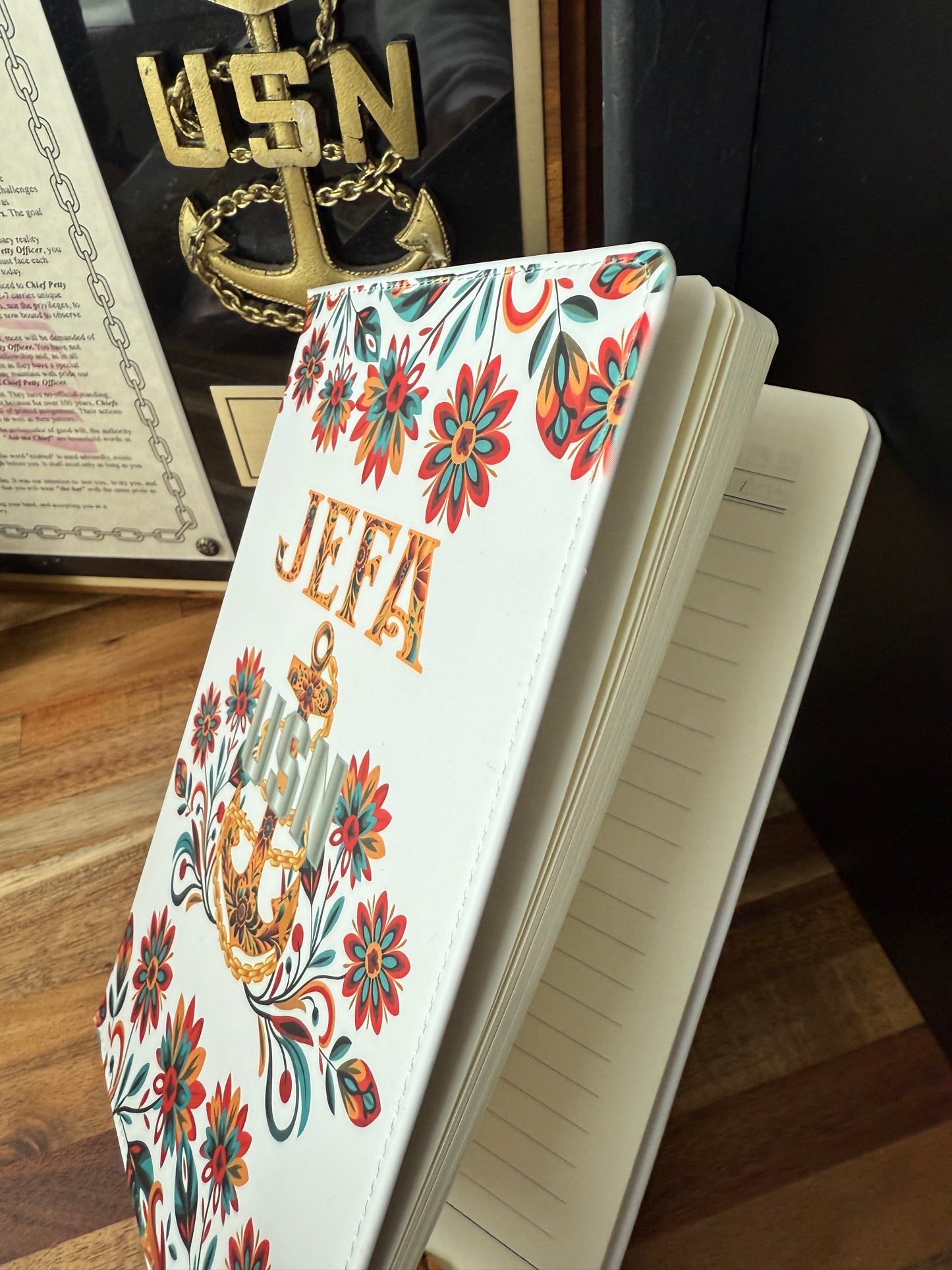Jefa de Flores Notebook A5 Size 8.5"x5.5"