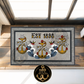 House of Anchors Indoor Outdoor Door Mat