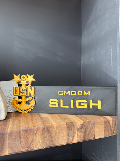 Junior Sailor Desk Name Plate