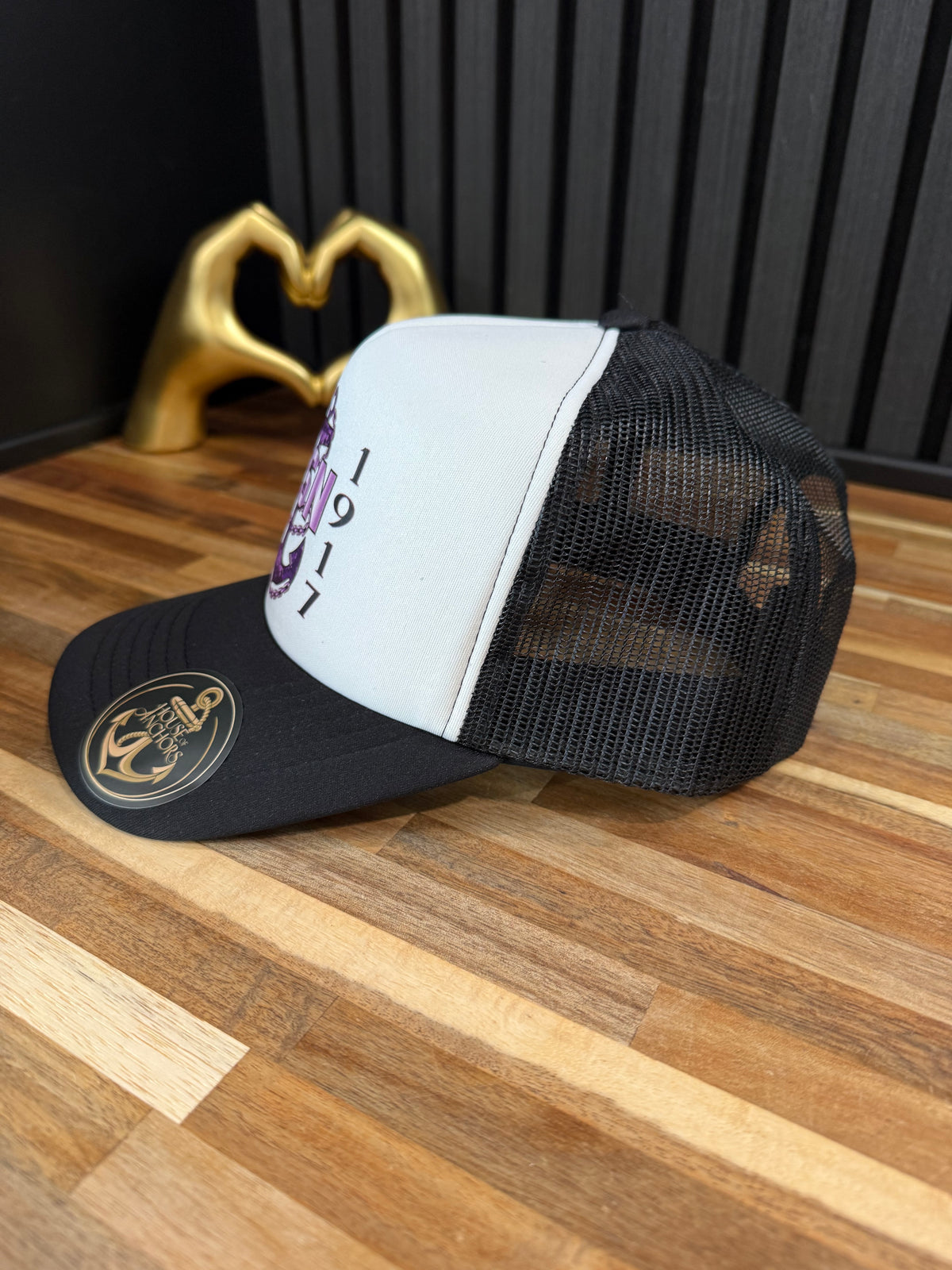 Pretty in Camo Black Trucker Hat