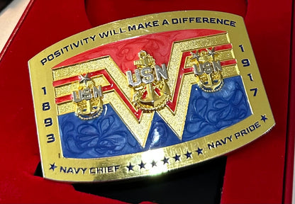 Retro WW CPO Belt Buckle