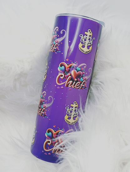 Cute Chief Tumbler 20oz