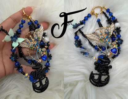 Wristlet Phone Bag Charm