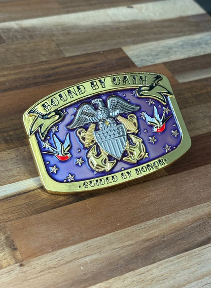 Bound By Oath Officer Buckle
