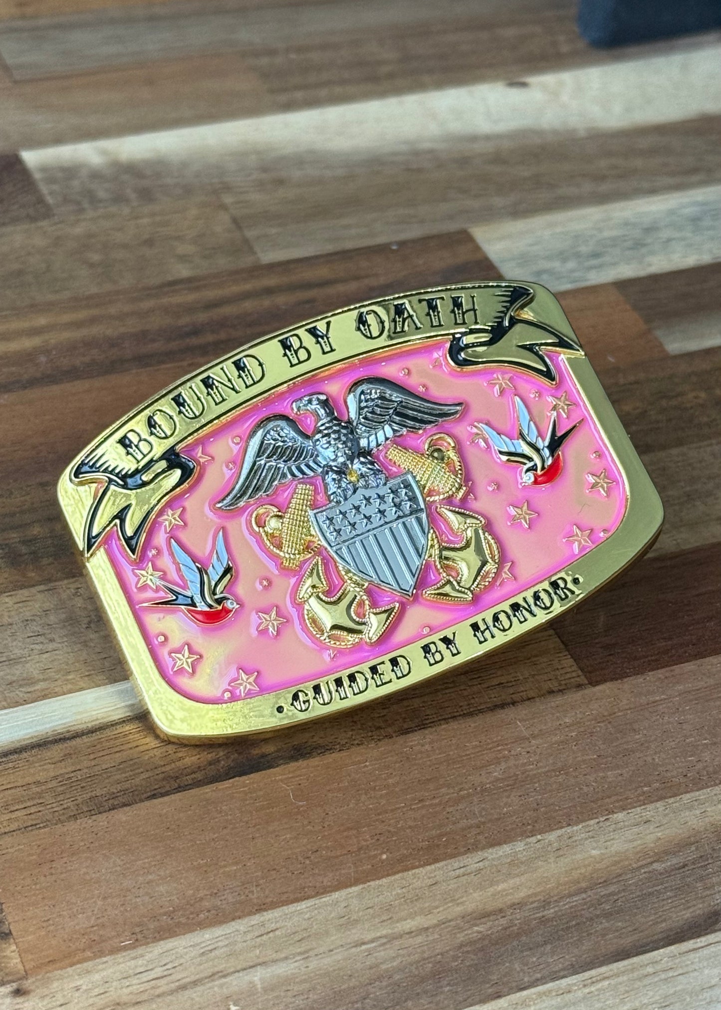 Bound By Oath Officer Buckle
