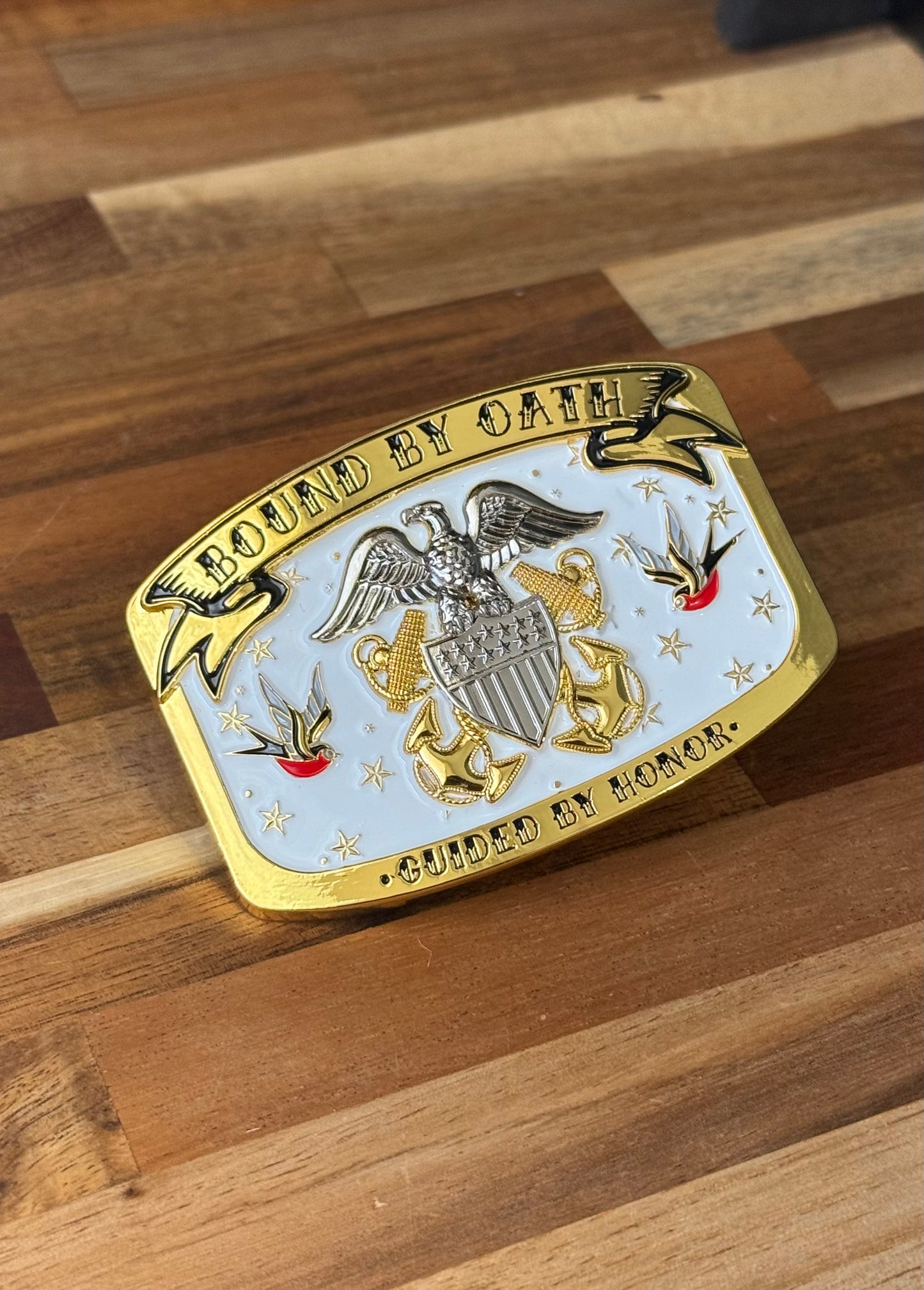 Bound By Oath Officer Buckle