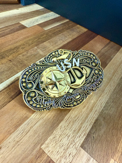 Unity Service Navigation Belt Buckle