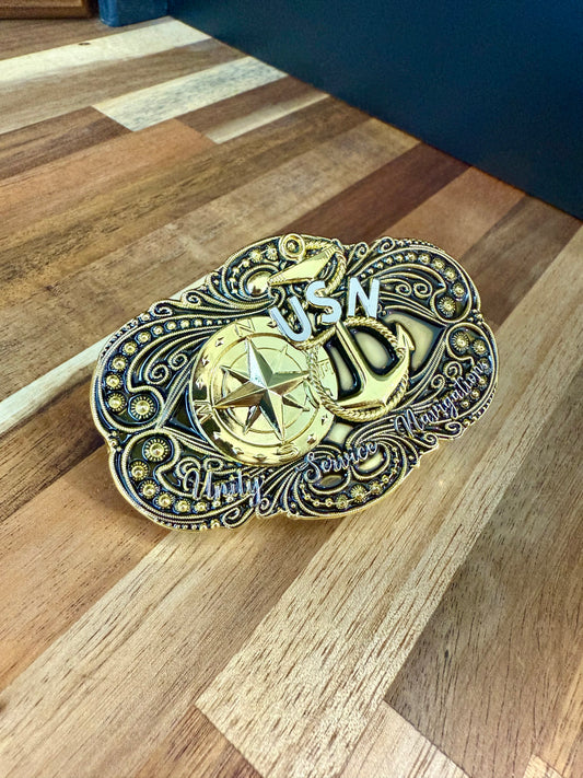 Unity Service Navigation Belt Buckle