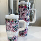 Mommy and Me Plumerias 40 oz and 14oz Tumbler