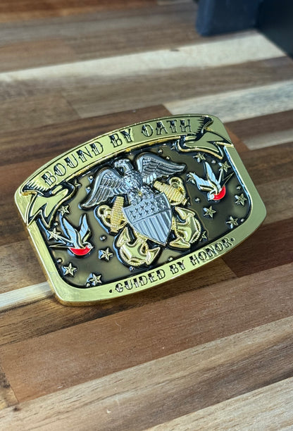 Bound By Oath Officer Buckle