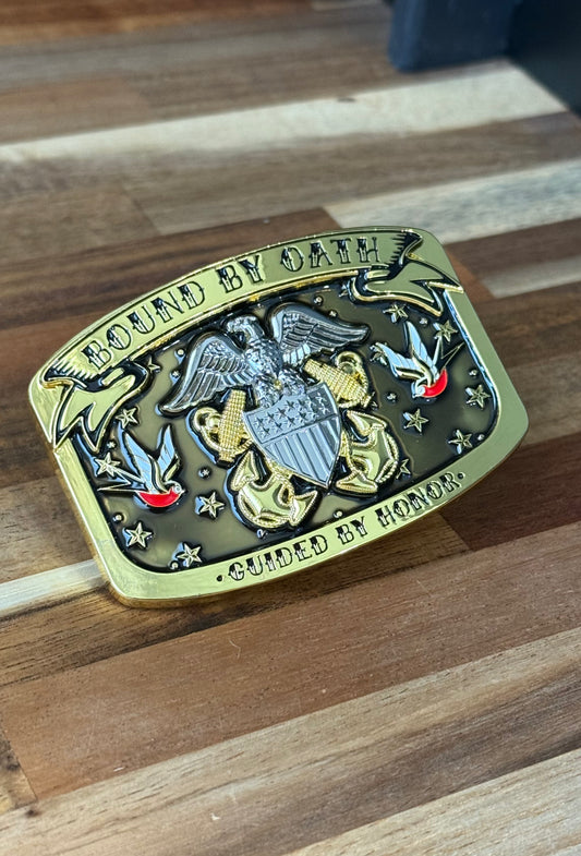 Bound By Oath Officer Buckle