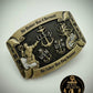 Me Mother and Father Belt Buckle