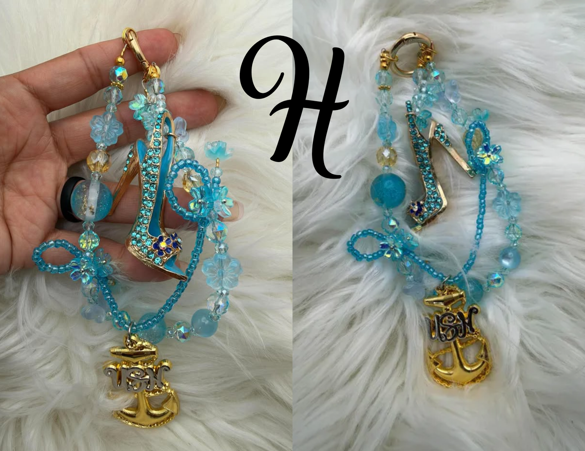Wristlet Phone Bag Charm