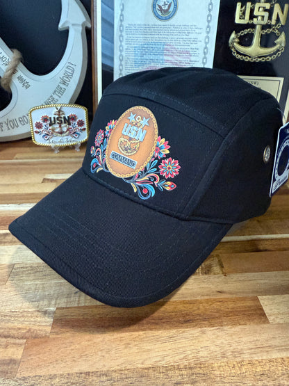 Jefa De Flores Curved Hat