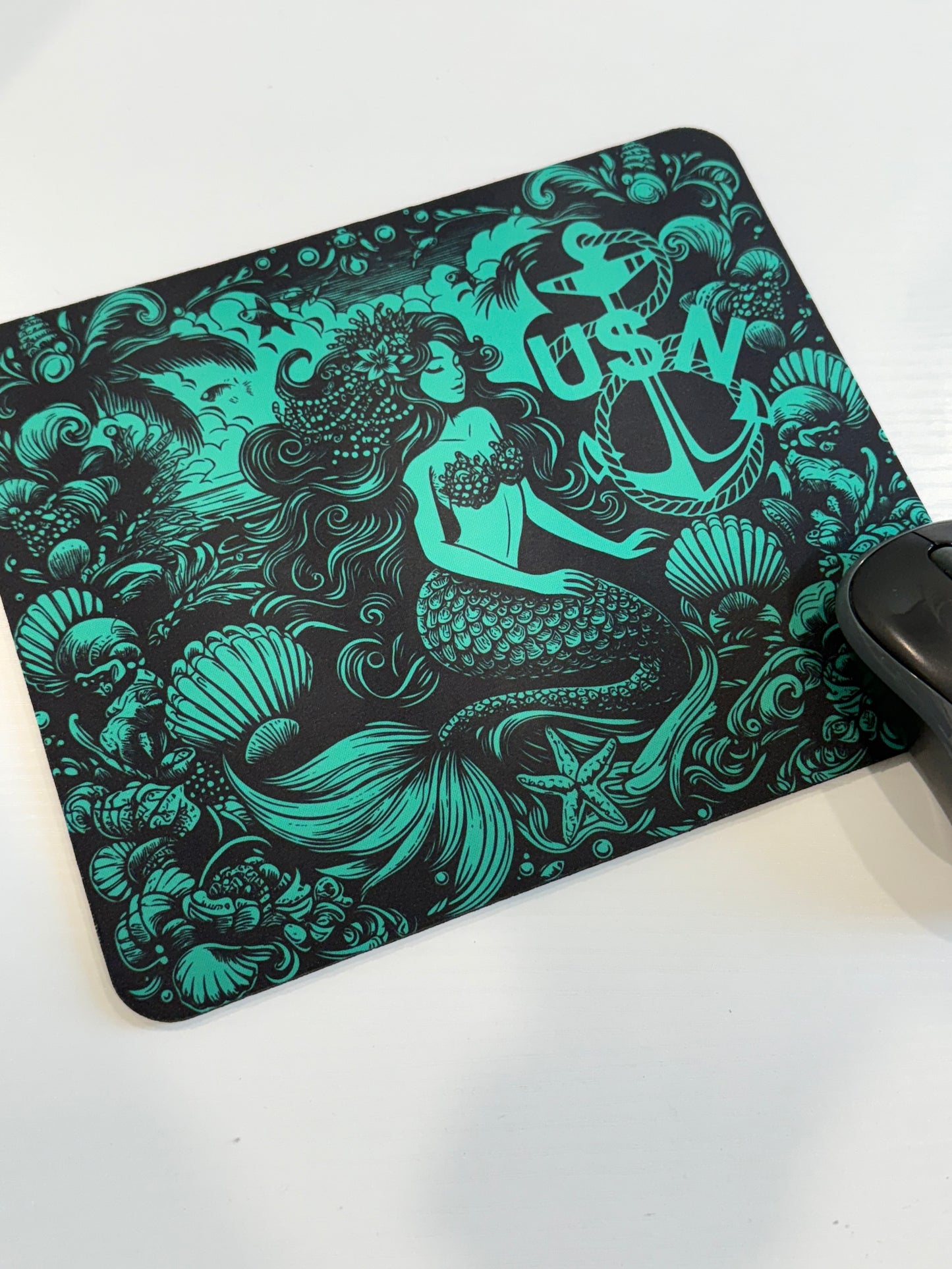 Mermaid of the Deep Mouse Pad