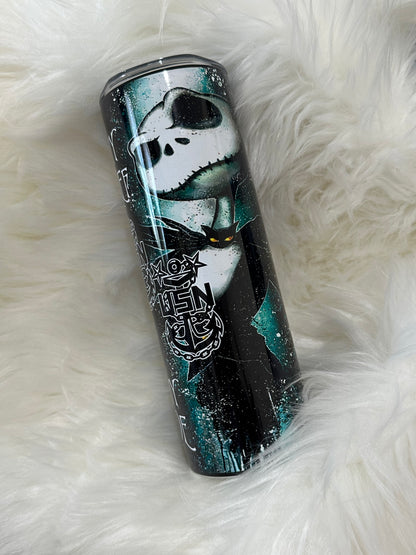 Nightmare before Christmas Chiefs Tumbler 20oz