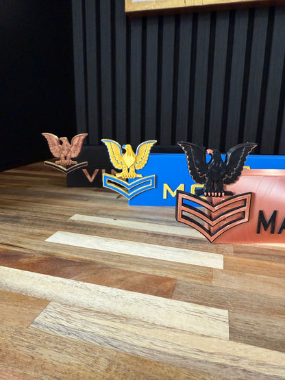 Junior Sailor Desk Name Plate