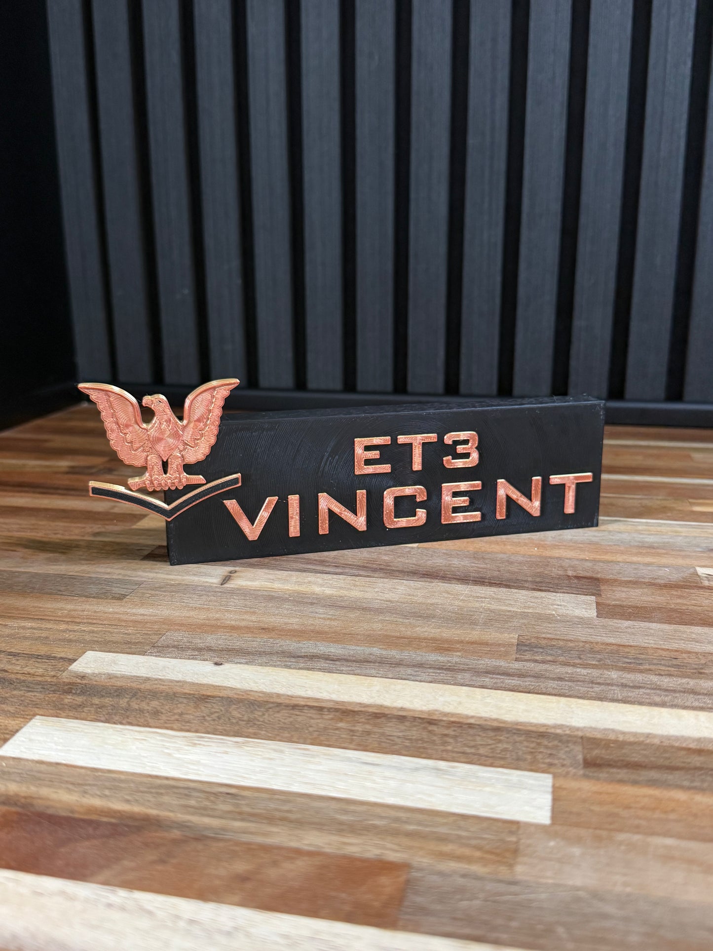 Junior Sailor Desk Name Plate