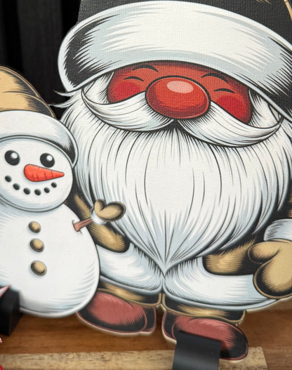 Gnome Officer Christmas Decor