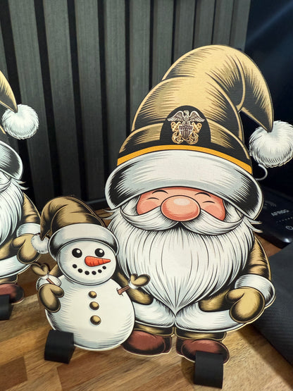 Gnome Officer Christmas Decor
