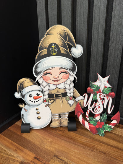 Gnome Chief Christmas Decor