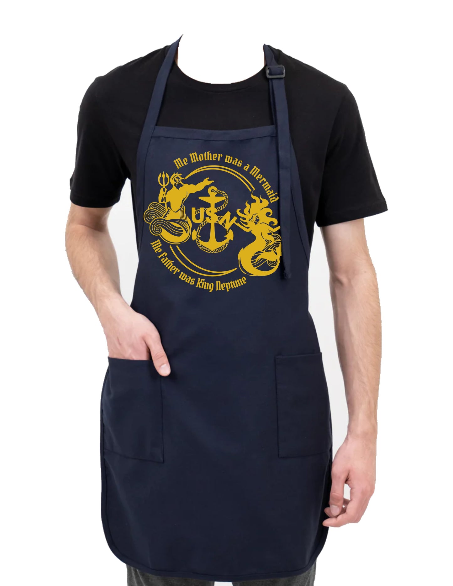 Me Mother and Father Apron