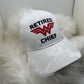 WW Retired Chief Trucker Ponytail Hat